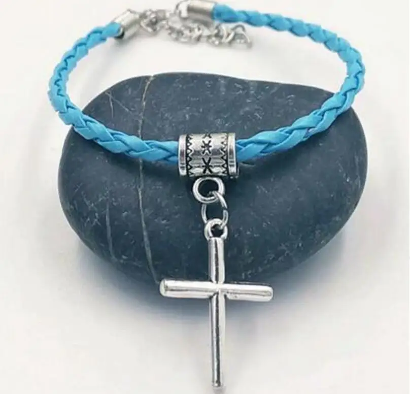 Новинка хит винтажный Египетский крест религиозный браслет очаровательный