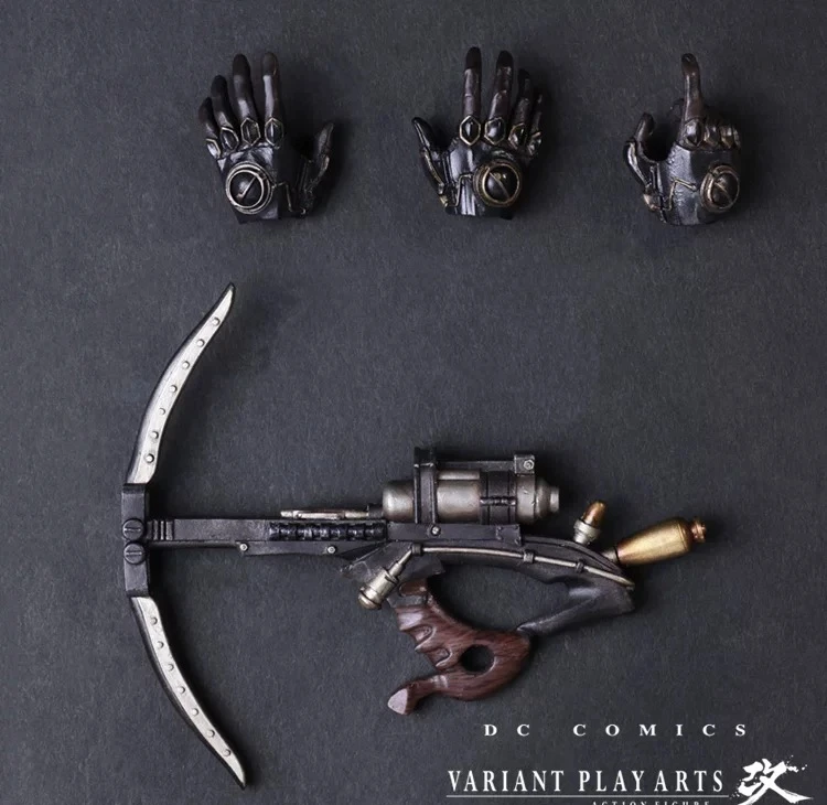 Play Arts Kai Bat Man паровой панк Бэтмен Фигурка стимпанк Брюс Уэйн 27 см вариант играть