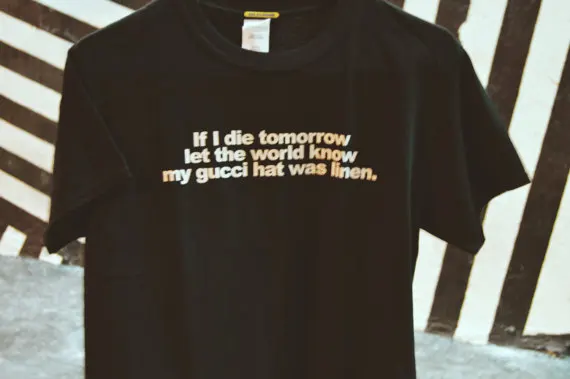 Забавная графическая футболка с надписью If i die завтра let the world знает moletom do tumblr в
