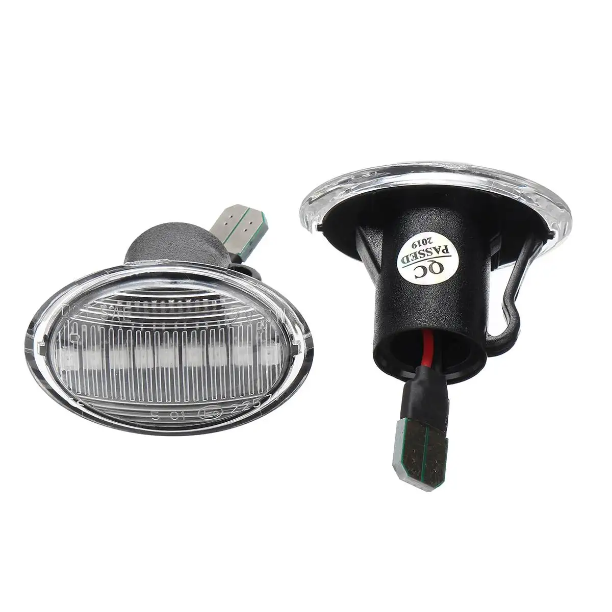 Парные динамические светодиодные боковые габаритные фонари сигнальный сигнал