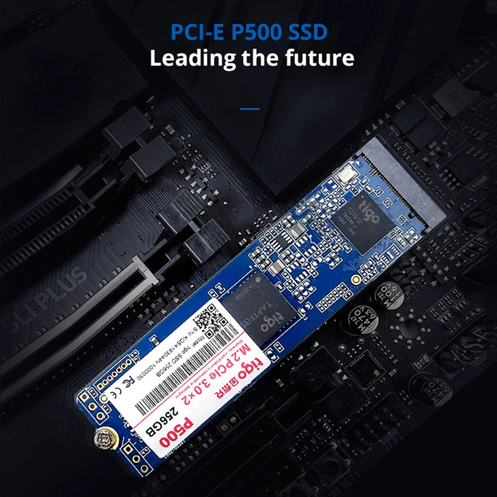 Tigo M.2 SSD PCIe NVMe 2280 Внутренний твердотельный накопитель подходит для настольного