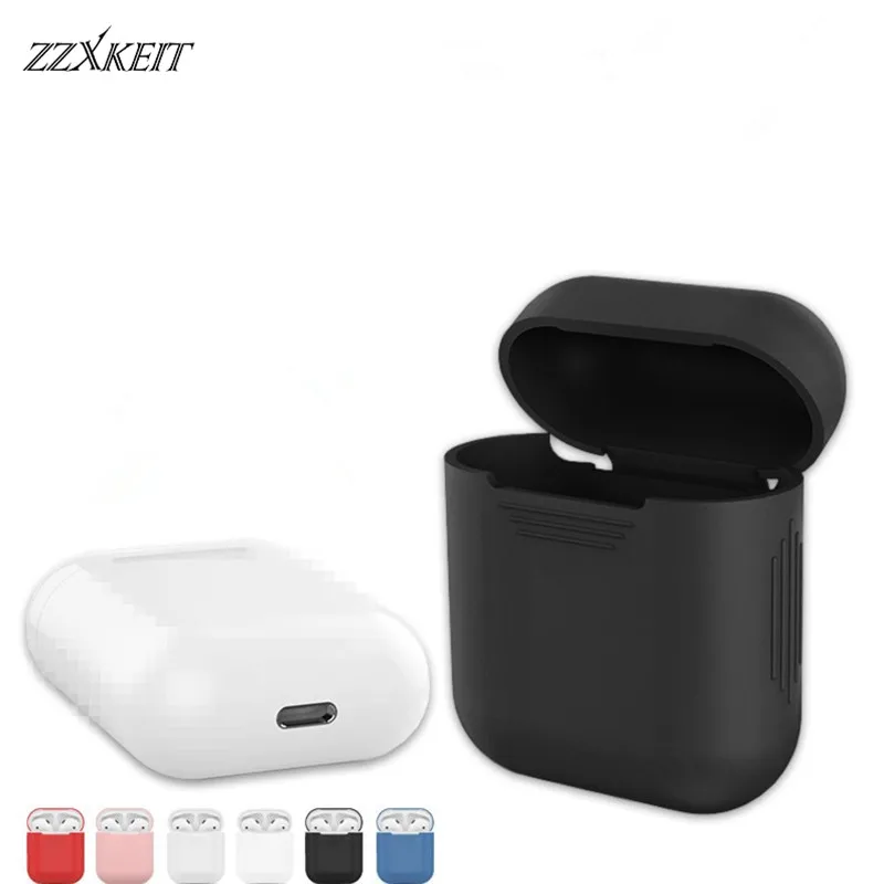 1 шт. Мягкий силиконовый чехол для Airpods защитный рукав ультра тонкий