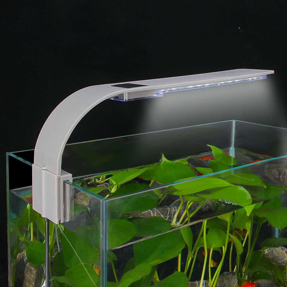 Senzeal Aquarium Light Super bright Aquarium Led Lighting M3/X3/X5/X7/X9 Clip-on Slim Fish LED Lamp 220V/110V Fish Tank LED Lamp
