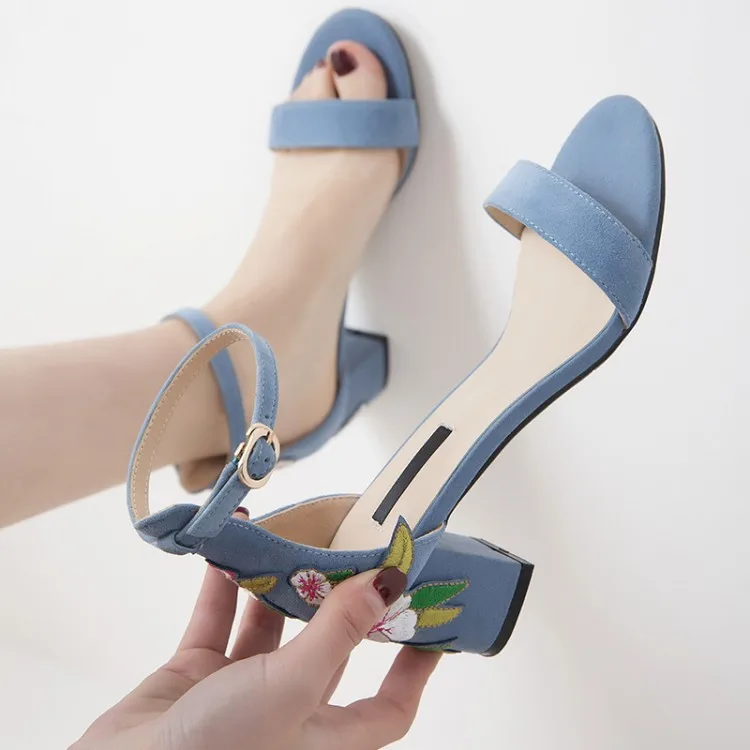 Женские босоножки PXELENA Vogue Новинка лета 2019 Детские замшевые дизайнерские с