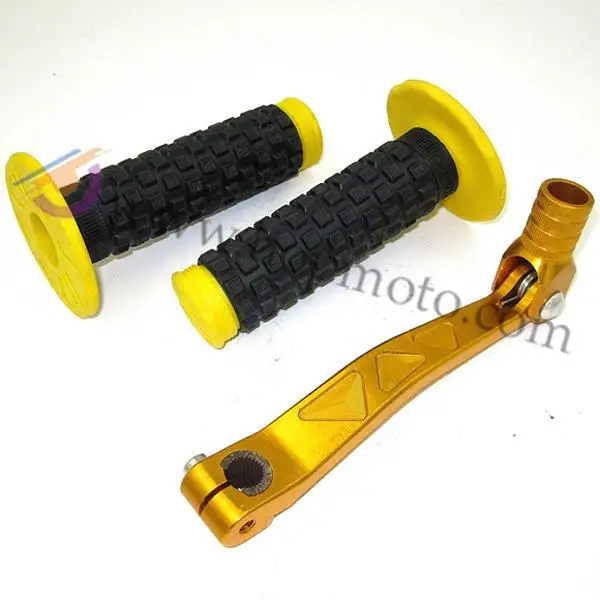Dirt bike GEAR SHIFT LEVER MOTOCROSS NEW PRO PROTAPER handle grips Grey Red Blue Yellow | Автомобили и мотоциклы