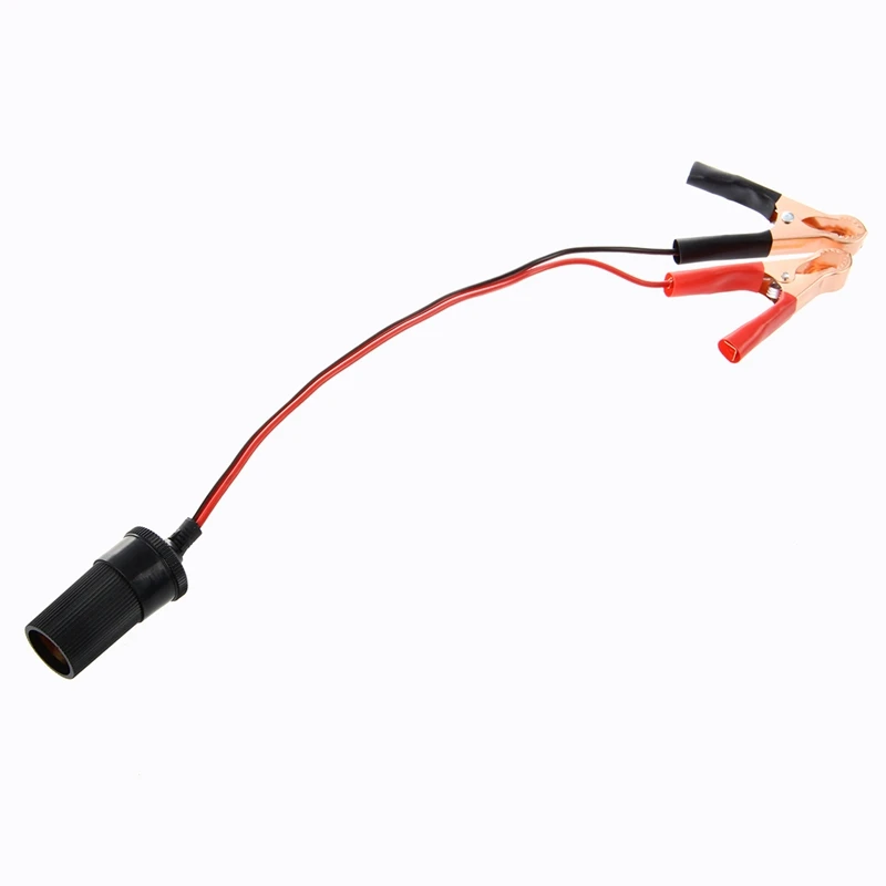 12V пробки прикуривателя кабель-удлинитель для Батарея зажим с гнездом |