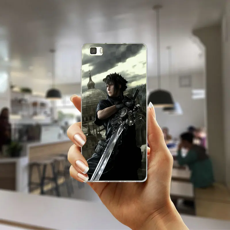 Final Fantasy VII FF7 аниме для huawei P8 P9 P10 Коврики 10 Pro Y5 Y6 Y3 II Y7 Honor 6X7X9 Lite силикон мягкие чехлы