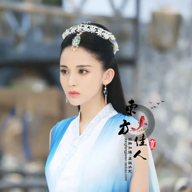 Женский сказочный карнавальный костюм феи Феи ханьфу театра для ТВ-игр ZeTianJi Fighter