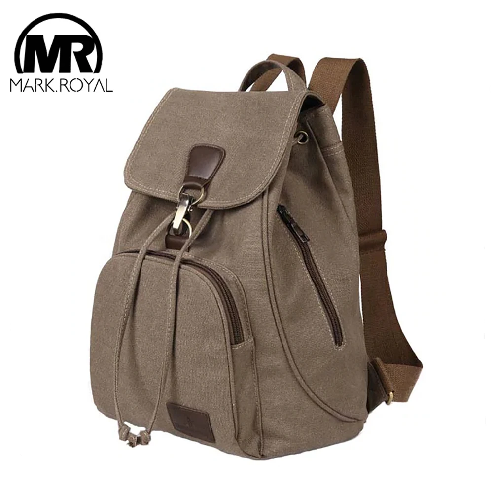 Модный холщовый рюкзак MARKROYAL для женщин школьная сумка на плечо ноутбука девочек