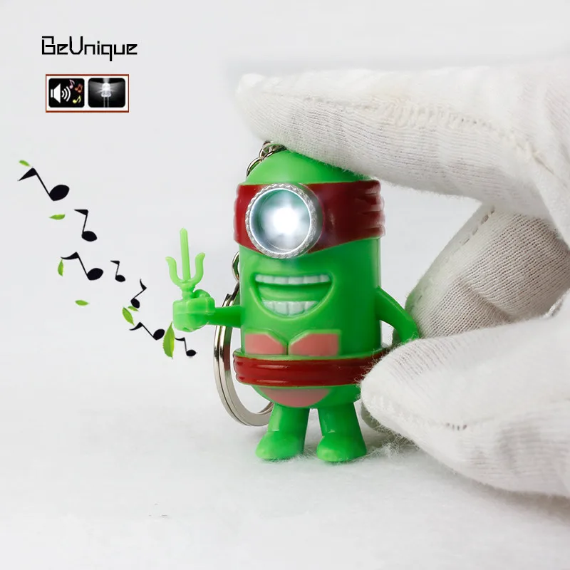 С миньонами из мультфильма Гадкий я для костюмированной вечеринки Черепашки