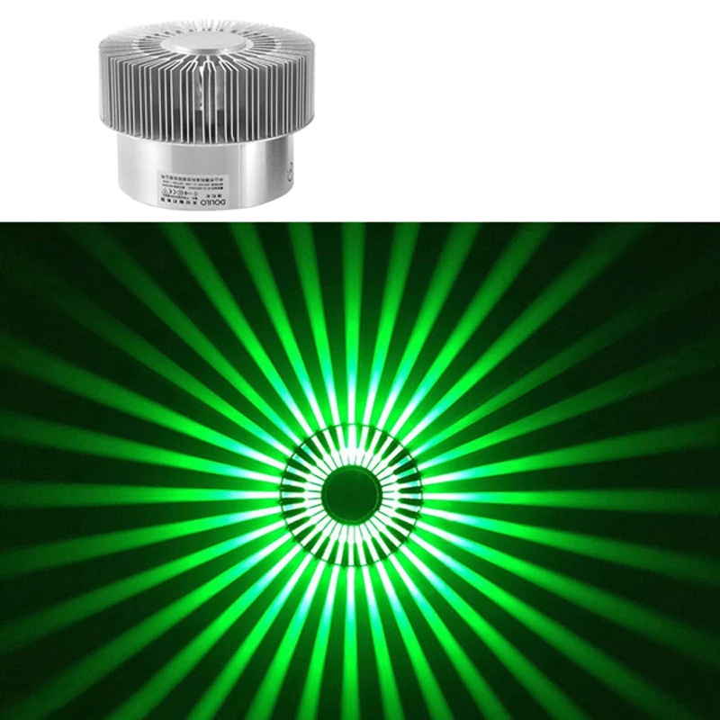 Современный домашний LED RGB 3 Вт светильник для зала дорожка крыльца Декор лампа