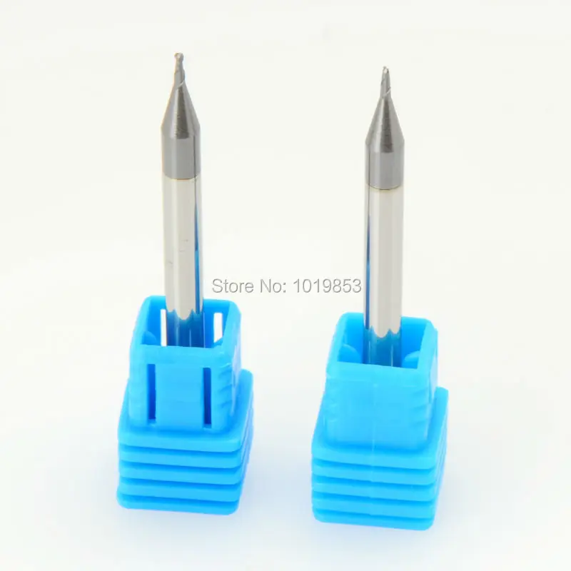 5 шт. SLONS S200-R0.5x4x50L HRC50 4 мм Диаметр хвостовика с шариковым носиком и tungsten карбидная