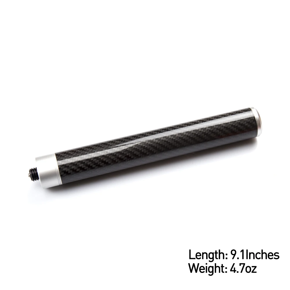 9.1Inches 4.7oz Бильярдный Кий для пула, удлинитель для бильярда, расширенный, 4,5 унций/4,7 унций/5,6 унций, расширение кия, портативный профессиональный для MEZZ, Китай - Цвет: 9.1Inches 4.7oz