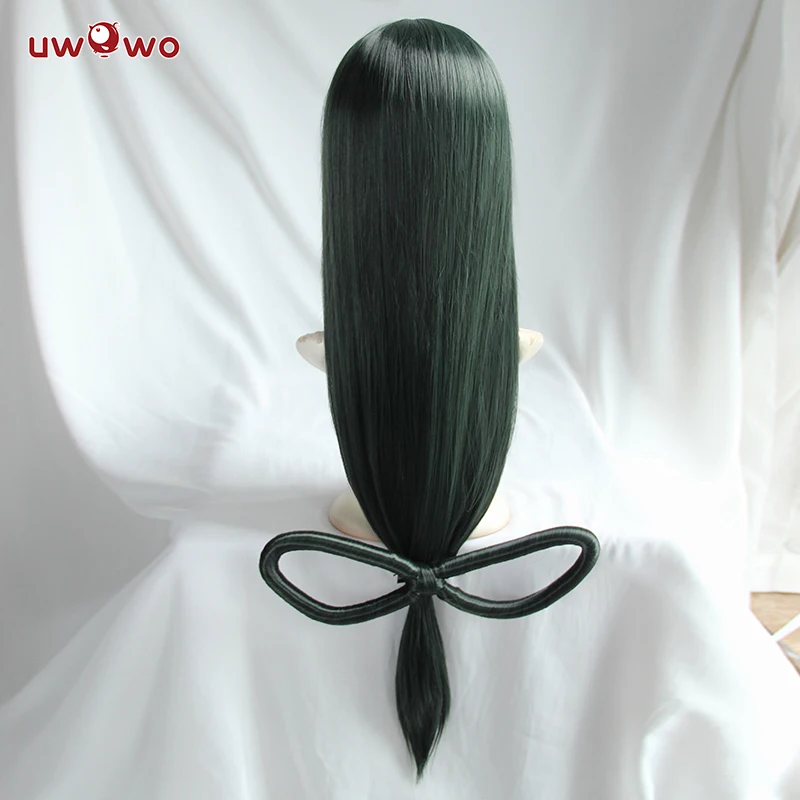 UWOWO Asui Tsuyu косплей парик Boku No Hero academic аниме My волосы длинные прямые синтетические