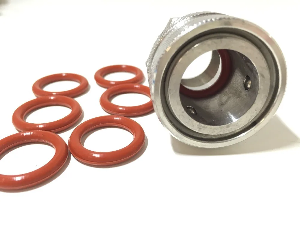 6 шт. Быстроразъемное уплотнительное кольцо для замены красное из пищевого