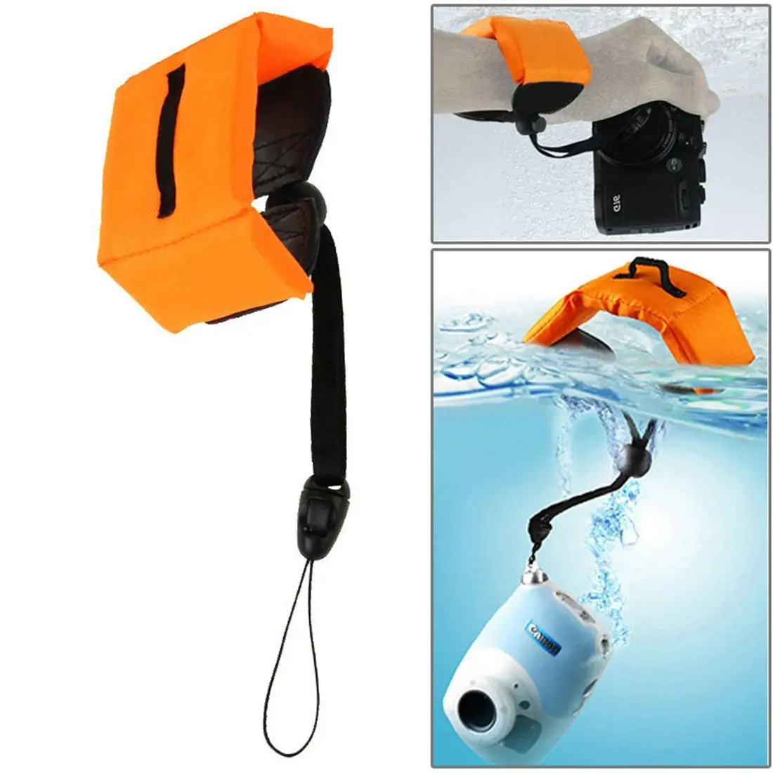 PULUZ 14 in 1 Surfing Accessories Kit(Bobber Hand Grip + Floaty Sponge Quick Release Buckle Surf Board Mount Floating Wr | Электроника