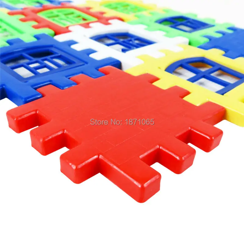 24 шт./компл. домика для маленьких детей строительные блоки игрушки Обучающие