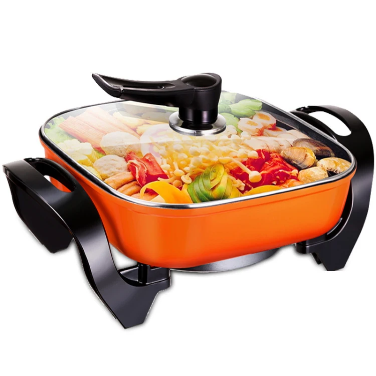 

Ceramic Cooking Pots Kitchen Appliances Korean Multi-function Electric Cooker Kettle Frying Pan Multi-purpose Hot Cooking Pot