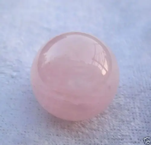 2 шт. натуральный красивый розовый кварц хрустальный шар BALL ИСЦЕЛЕНИЕ 42 45 мм +