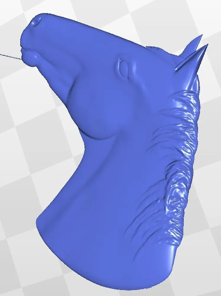 Рельеф artcam Модель 3d Horse _ 13 для ЧПУ в формате STL | Инструменты