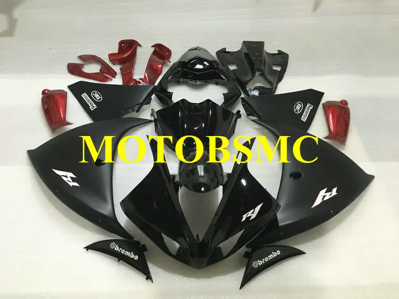 Комплект обтекателей для мотоцикла YAMAHA YZFR1 09 10 11 12 YZF R1 YZF1000 2009 2010 2012 ABS матовые и