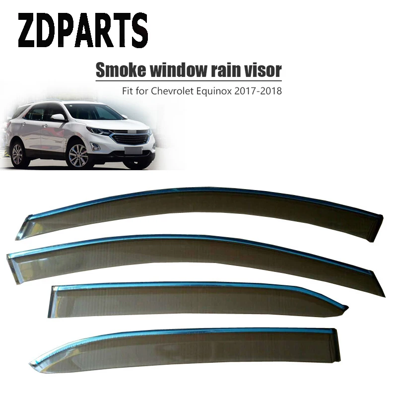 ZDPARTS 4 шт. автомобильный дефлектор для защиты от ветра защита солнца дождя и
