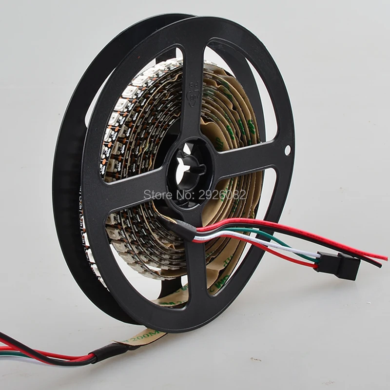 Цифровая светодиодная лента SK6812 5050 smd rgb 144 светодиодов/м пикс./м 2 м/рулон Вход 5 в