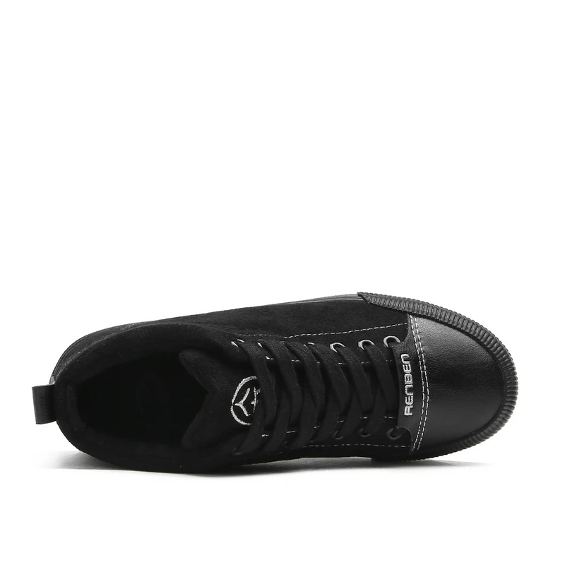 Женские ботинки из флока теплые зимние кроссовки на шнуровке меховая женская