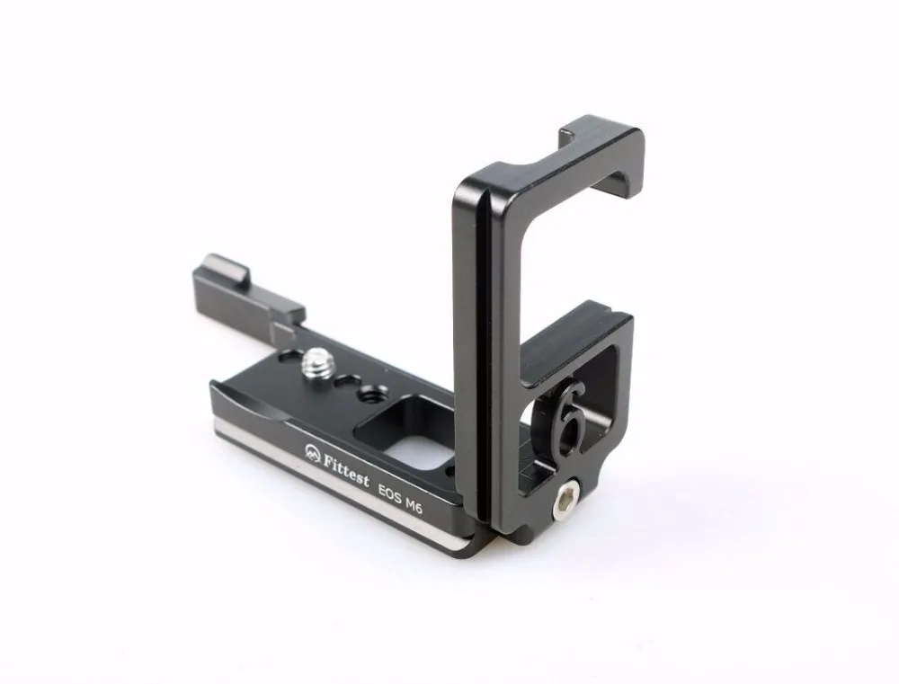 FITTEST FLCM6 Pro вертикальный пользовательский L кронштейн вертикальный Shoot Quick Release L Plate Holder Для Canon EOS M6 тренога для камеры пластина