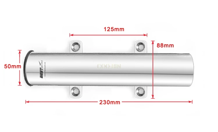 Зеркальный Полировочный стеллаж из нержавеющей стали 316 для морской рыбалки