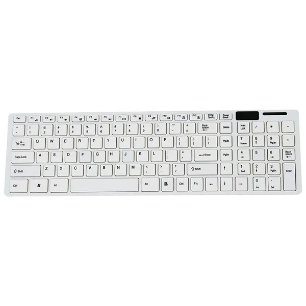 Белый Беспроводной 2,4 ГГц Gaming Keyboard И Мышь комбинированный Мощность экономии клавиатура клавиатуры беспроводные комбо