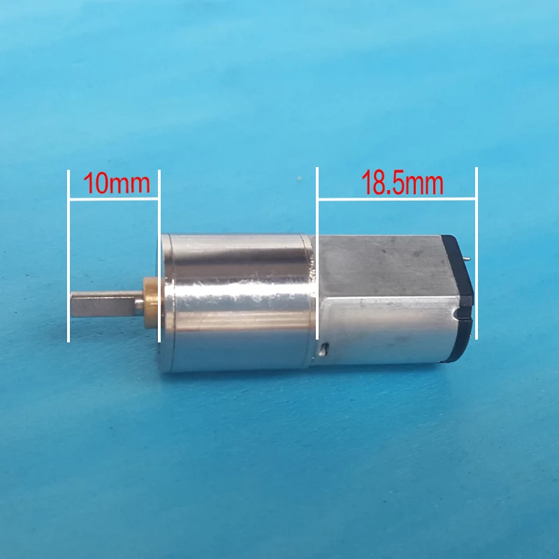 Двигатель с коротким двигателем постоянного тока 6 в 7 4 об/мин 16 мм мотор