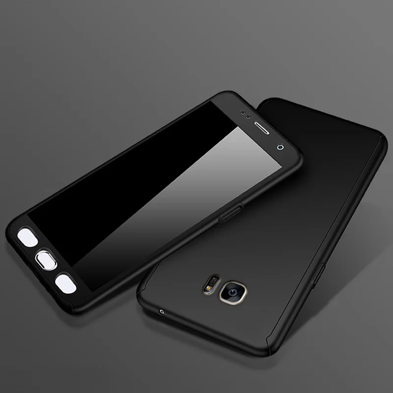 360 пленка с полным покрытием для Samsung J3 J310 J320 J5 J510 J7 J710 2016 задняя крышка + закаленное