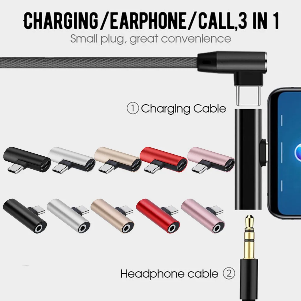USB C аудиокабель с разъемом типа на 3 5 мм адаптер для наушников Osmo Pocket Mini Type