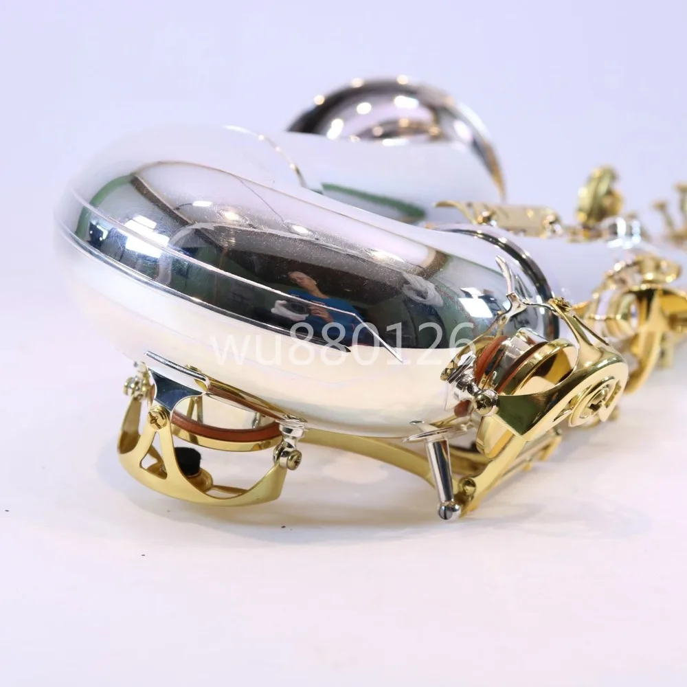 Jupiter JTS 1100SG бренд Bb Tenor саксофон латунь посеребренный корпус золотой лак ключ B