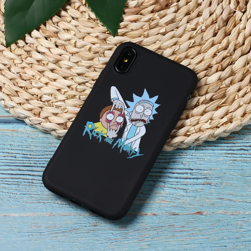 Khe-0rsxkouy Рик и Морти мультфильм комикс меме слова для iPhone 8 5 5S SE X 7 6 6S Plus 9 XR 11 Pro XS Max Чехол Мягкий ТПУ силиконовый матовый чехол - Цвет: Khe-0rsxkouy