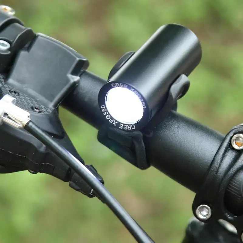 350 люмен Водонепроницаемый USB Перезаряжаемый MTB передний свет велосипед XPG