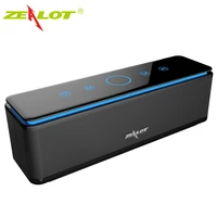 zealot s7 portable bluetooth speaker powerful hifi subwoofer home theatre system wireless speakerspower bank support twstf