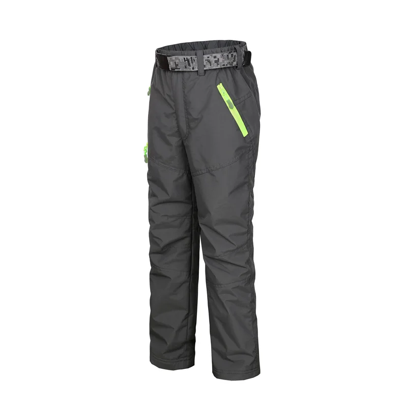 Детские водонепроницаемые ветрозащитные брюки IEMUH зимние штаны для катания на