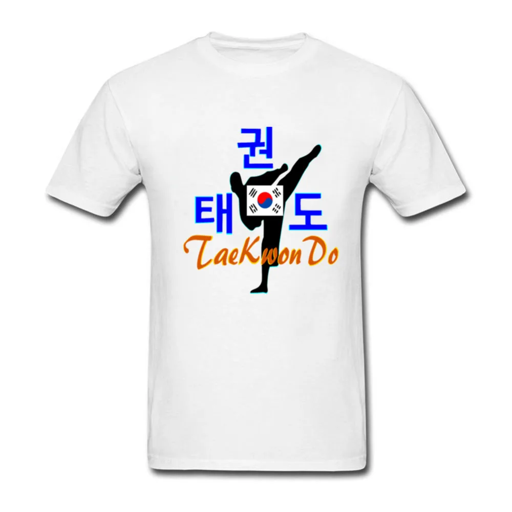 Funny T Shirts Korean Martial Art TaeKwonDo Master Men Tshirts Short Sleeve O Neck T-shirts Fashion Tops Hipster Tees | Мужская одежда
