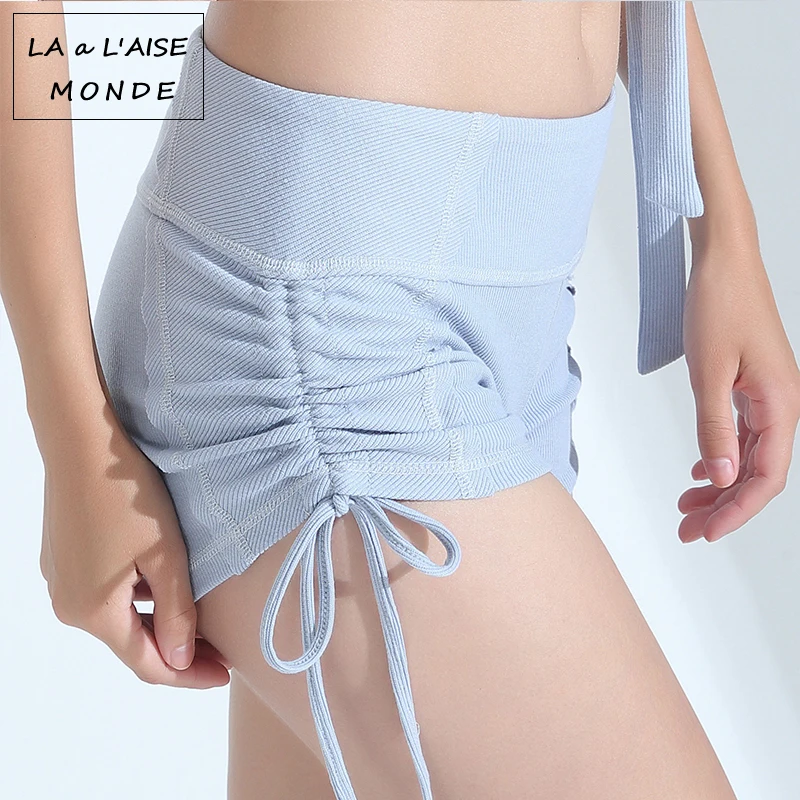 Women Running Yoga Shorts Tights Women's Gym Sport Fitness Sportswear Low Waist Sexy Push Up Hips | Спорт и развлечения