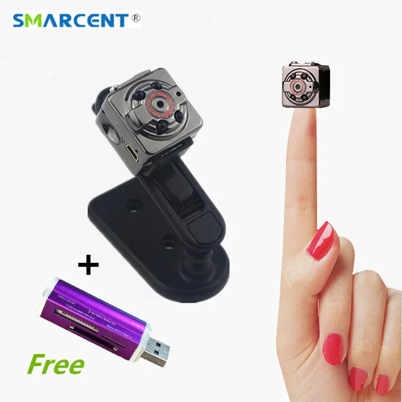 Мини камера SMARCENT SQ8 Full HD 1080P DV DVR мини видеокамера инфракрасное ночное видение