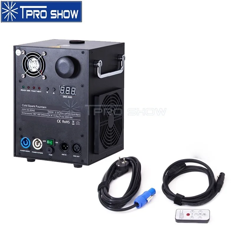 Домашний фейерверк холодная искра машина 650 Вт Sparkular Mini Pyro Remote/Dmx сценический
