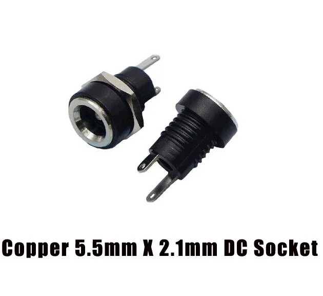 Штепсельная Вилка с 2 контактами для пайки 50 шт. медный разъем 5 мм x 1 постоянного