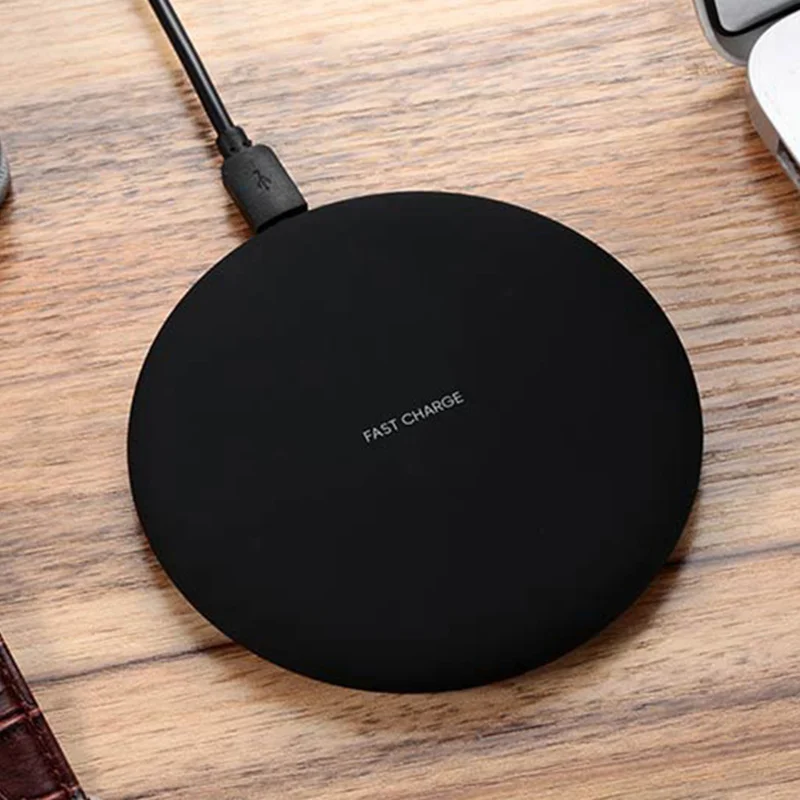 A Быстрое беспроводное зарядное устройство для iPhone XR Xs MAX для Airpods QI Беспроводная зарядная станция для SAMSUNG S9 S10 для Xiaomi MI9 10 Вт - Тип штекера: A