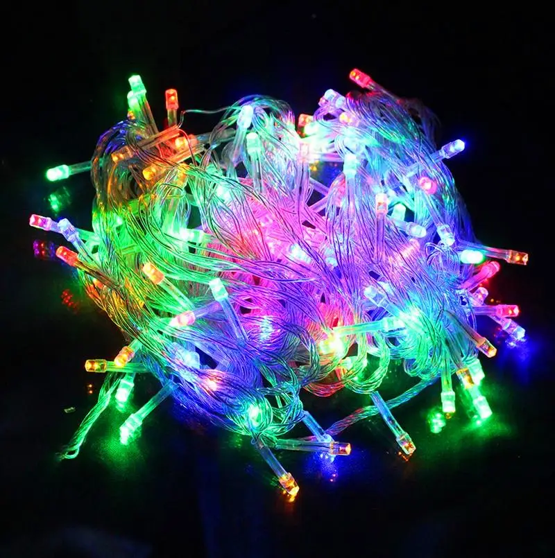 20M LED Christmas light Garland Curtain Icicle String Light Indoor Drop Party Garden Stage Outdoor Decorative | Лампы и освещение