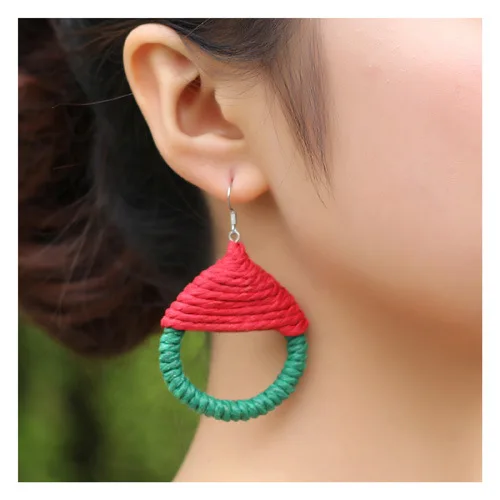 Новые оригинальные этнические крупные ювелирные изделия ручной работы круглые