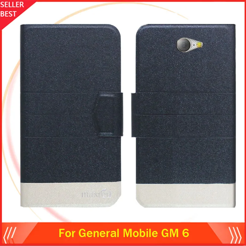 5 цветов Лидер продаж! Универсальный кожаный чехол для мобильного телефона GM 6
