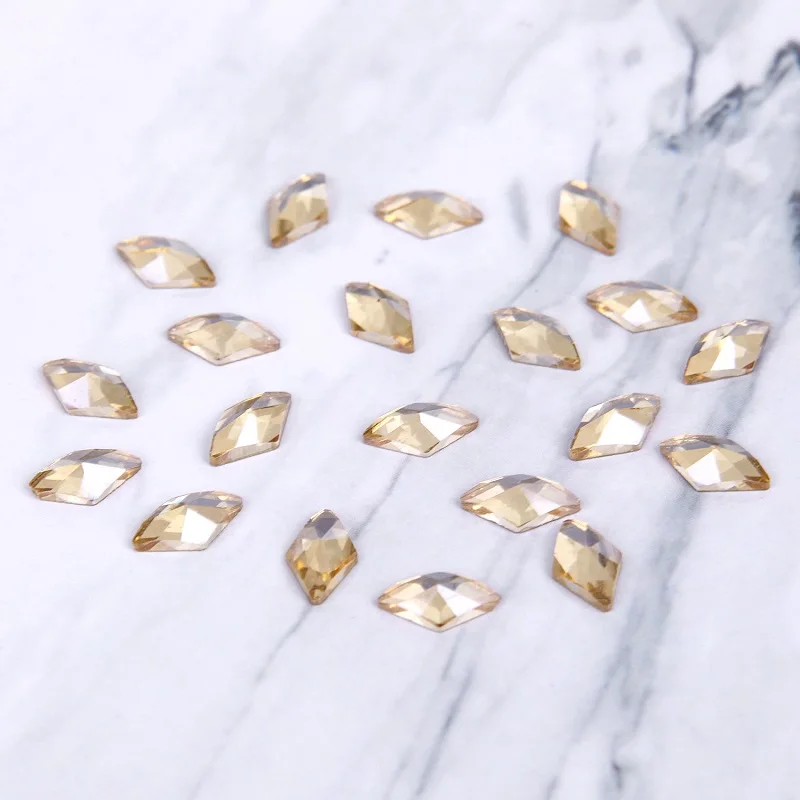 20 шт. кристалл AB Стразы для ногтей камни в форме капли воды/бриллиантовый Кристалл Блеск ногтей Шарм украшения для ногтей