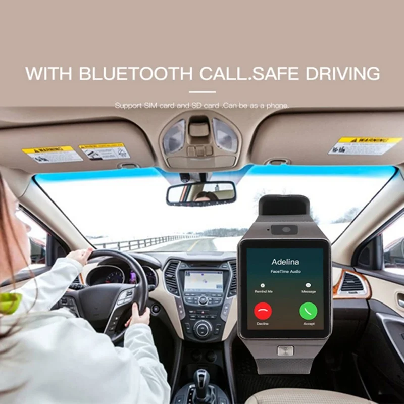 Outdoor Running Smart Watch Bluetooth Smartwatch Touchscreen Wearable For Android Phone Call SIM Men Women Bracelet | Спорт и